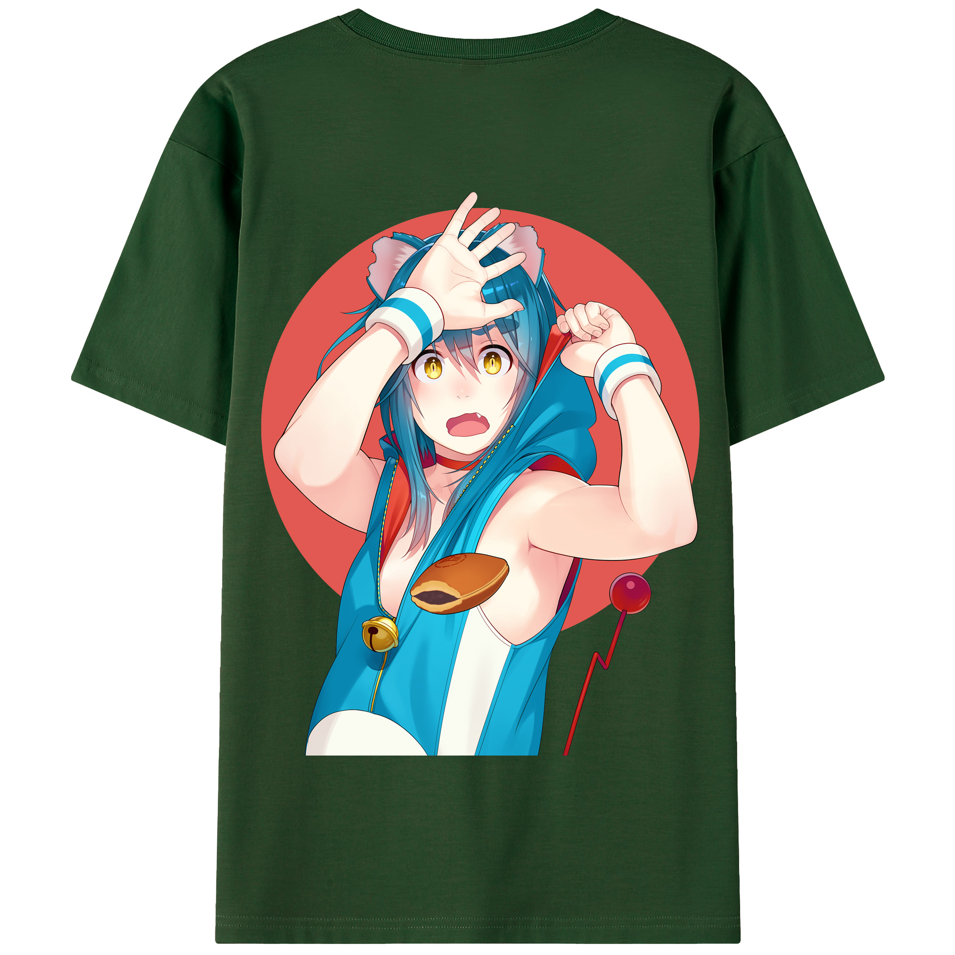 （画像用） ドラえもん Doraemon 綿100％半袖Tシャツ（背面プリント）